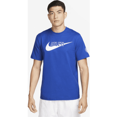 Kortärmad T-shirts Nike Atlético Madrid Swoosh Men's T-Shirt Blue