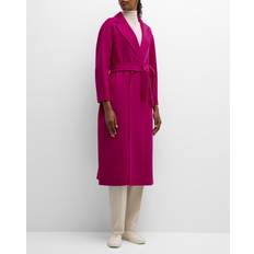 Max Mara Dam Kappor & Rockar Max Mara Esturia long coat fuxia