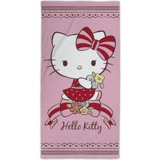 Hello Kitty Barn- & Babytillbehör Hello Kitty Handduk 70x140 cm Rosa
