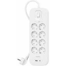 Belkin SRB003vf2M 8-way 2m 2usb