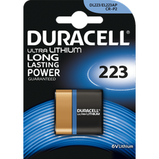 Duracell Kamerabatterier Batterier & Laddbart Duracell 223 Ultra Lithium