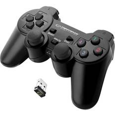PlayStation 3 - Vibration Handkontroller Esperanza Gladiator Gamepad - Black