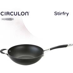 Circulon Wokpannor Circulon Momentum gjuten aluminium, wokpanna, induktion, wok