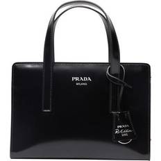 Prada Axelremsväskor Prada Re-edition 1995 Brushed-leather Mini Handbag Black TU