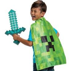 Kappor & Mantlar - Multifärgad Dräkter & Kläder Disguise Kid's Minecraft Sword & Cape set