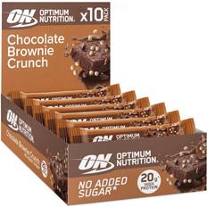 Optimum Nutrition Bars Optimum Nutrition Chocolate Brownie Crunch Bar 65g 10 st