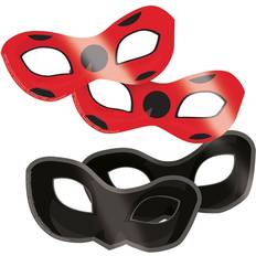 Glasögon Masker Amscan Ladybug Ögonmasker 8-pack