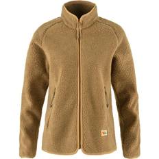 Fjällräven Dam Tröjor Fjällräven Women's Vardag Pile Fleece Jacket - Buckwheat Brown