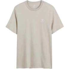 Converse T-shirts & Linnen Converse Go-To Embroidered Star Chevron Standard-Fit T-shirt - Beach Stone
