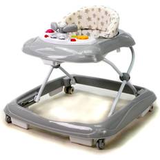 Asalvo Walking Chair Baby, Grey Stars