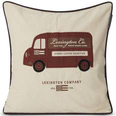Lexington Truck Twill Pillow Cover Kuddöverdrag Brun (50x50cm)
