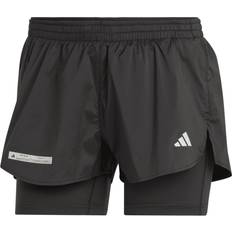 Adidas Dam - Elastan/Lycra/Spandex Shorts adidas Ultimate Two-in-one Shorts Svart