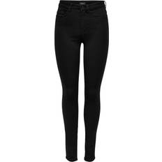 XL Jeans Only Royal High Skinny Fit Jeans - Black