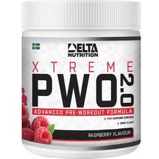 L-Tyrosin Pre Workout Delta Nutrition Xtreme PWO 2.0 300 g Raspberry