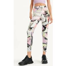 DKNY Tights DKNY Women's Printed Leggings in Blue Poseidon