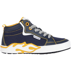 Geox Alphabeet High Top - Navy/Yellow