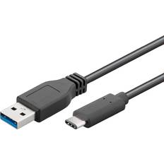 Goobay Svarta - USB-kabel Kablar Goobay USB A - USB C M-M 3m