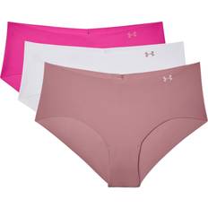Under Armour Trosor Under Armour 3-pack Pure Stretch Hipster 1325 Pink/White