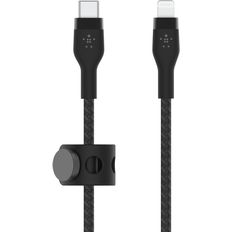 Kvadratisk - USB-kabel Kablar Belkin BoostCharge Pro Flex USB C - Lightning M-M 3m