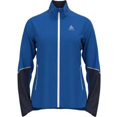 Odlo The Langnes Cross-Country jacket Women's - Nautical Blue/Dark Sapphire