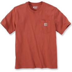 Carhartt k87 pocket s/s t-shirt terracotta
