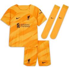 Nike Eget tryck T-shirts Nike Liverpool FC 2023/24 Goalkeeper Nike Dri-FIT Three-Piece Set For Maller Children