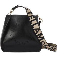 Stella McCartney Logo Shoulder Bag - Black