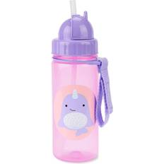 Skip Hop Zoo Straw Bottle 384ml Narwal