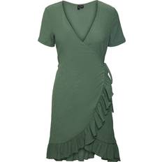 Vero Moda Haya Short Dress - Green/Laurel Wreath