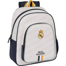 Vita Väskor Real Madrid C.F. Skolryggsäck Vit 28 x 34 x 10 cm