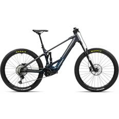 Unisex El-mountainbikes Orbea Wild H30 Electric Mountain Bike 2023 - Basalt Grey/Dark Teal Unisex