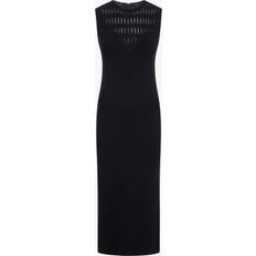 Ted Baker Polyan stitch detail bodycon in black