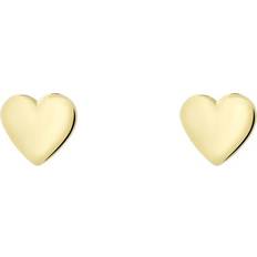 Ted Baker Harly Tiny Heart Gold Studs - Gold