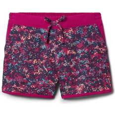 Flickor - Lila Byxor Columbia Girl's Sandy Shores Board Shorts - Wild Fuchsia Dotty Disguise