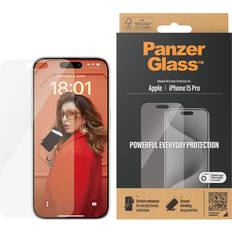 Skärmskydd PanzerGlass Classic Fit Screen Protector for iPhone 15 Pro