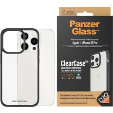 PanzerGlass Mobilfodral PanzerGlass iPhone 15 Pro ClearCase Skal transparent