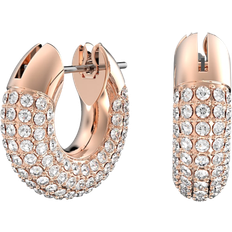 Swarovski Dextera Creoles - Rose Gold/Transparent