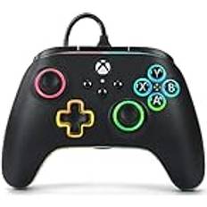 PowerA PC Handkontroller PowerA Kabelgebundener für Xbox Series X S mit Lumectra Schwarz