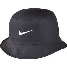 Nike Herr Hattar Nike Apex Swoosh Bucket Cap - Black/White