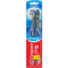 Colgate 360 Total Advanced Floss-Tip Sonic Powered Vibrating Toothbrush Soft 2ct