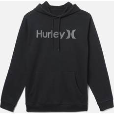 Hurley Fleece Kläder Hurley OAO Solid Summer Po sweatshirt, svart, herr, svart