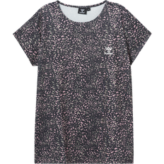 Hummel Kid's Nanna S/S T-shirt - Asphalt