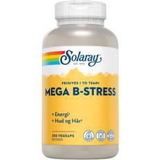 B-vitaminer - Nypon Vitaminer & Mineraler Solaray Mega B-Stress 250 st
