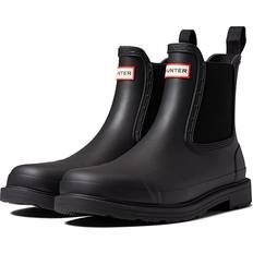 Hunter Chelsea boots Hunter Women's Commando Chelsea Boot, 36, Black