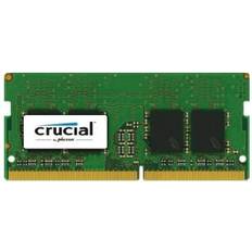 2400 MHz - 8 GB - SO-DIMM DDR4 RAM minnen Crucial SO-DIMM DDR4 2400MHz 2x4GB (CT2K4G4SFS824A)