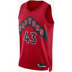 Nike Fred VanVleet Red Toronto Raptors Swingman Jersey Association Edition