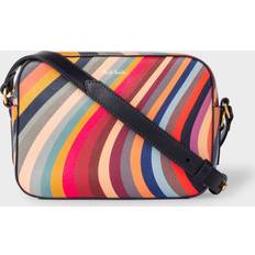 Paul Smith Axelremsväskor Paul Smith 'Swirl' Leather Cross-Body Bag