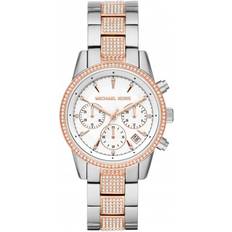 Michael Kors Dam - Datumvisare - Roséguld Armbandsur Michael Kors Ritz (MK6651)