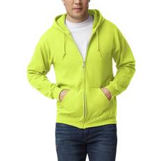 Gildan Men's Fleece Zip Hoodie Sweatshirt - Green