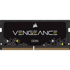 2666 MHz - 32 GB - SO-DIMM DDR4 RAM minnen Corsair Vengeance SO-DIMM DDR4 2666MHz 32GB (CMSX32GX4M1A2666C18)